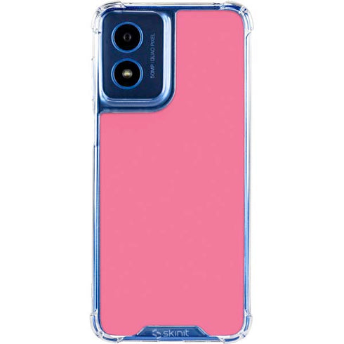 Bubble Gum Pink Moto G 5G (2024) Clear Case